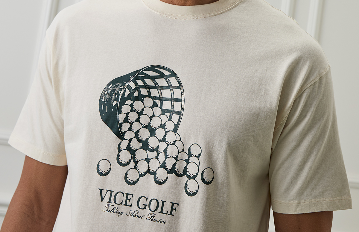 VICE GOLF Talking Practice Tee Off White body 2