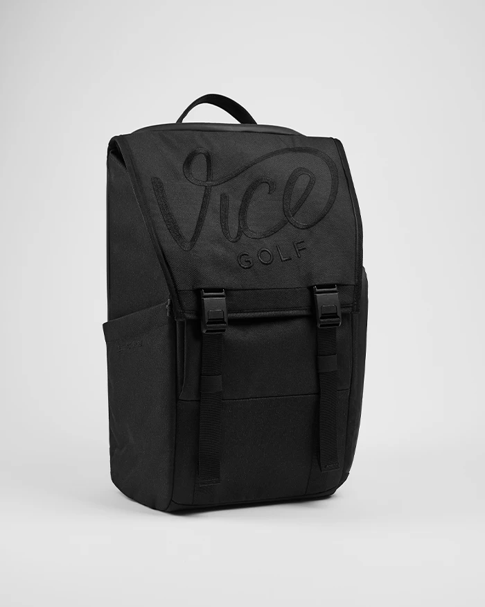 VICE GOLF Backpack Black slider 1 desktop