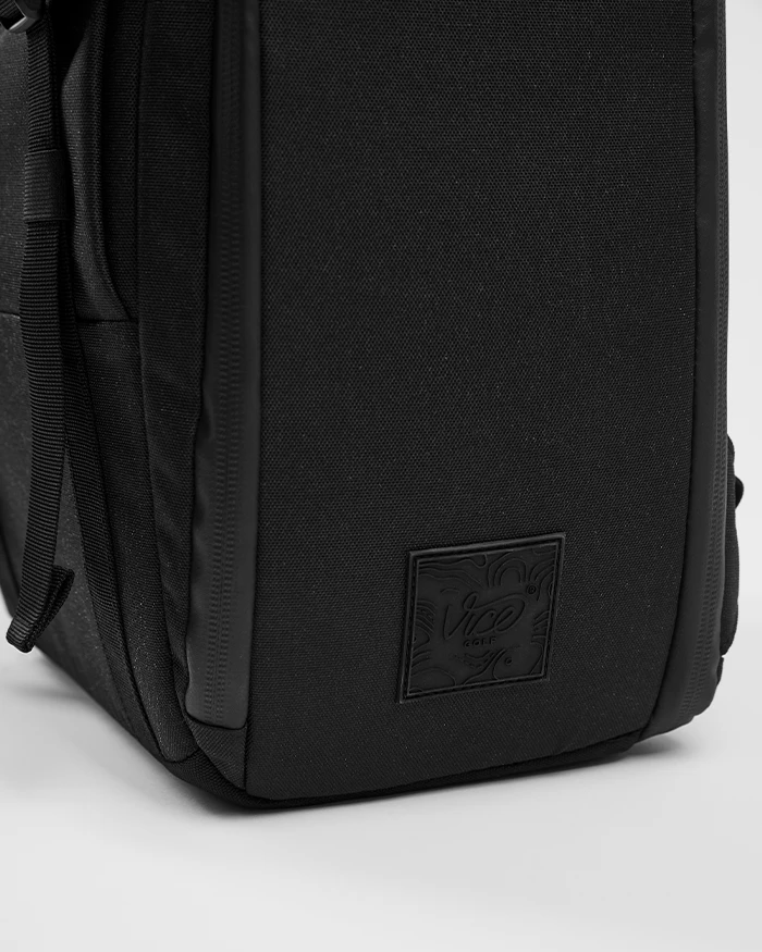 VICE GOLF Backpack Black slider 4 desktop