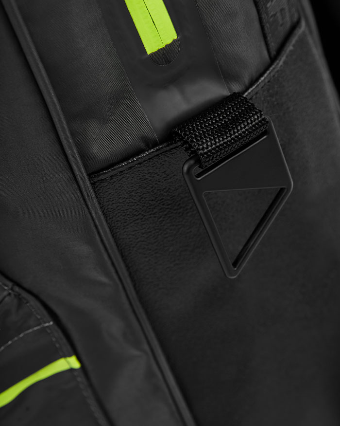 VICE GOLF CACHE Backpack Black / Neon Lime slider 6 desktop