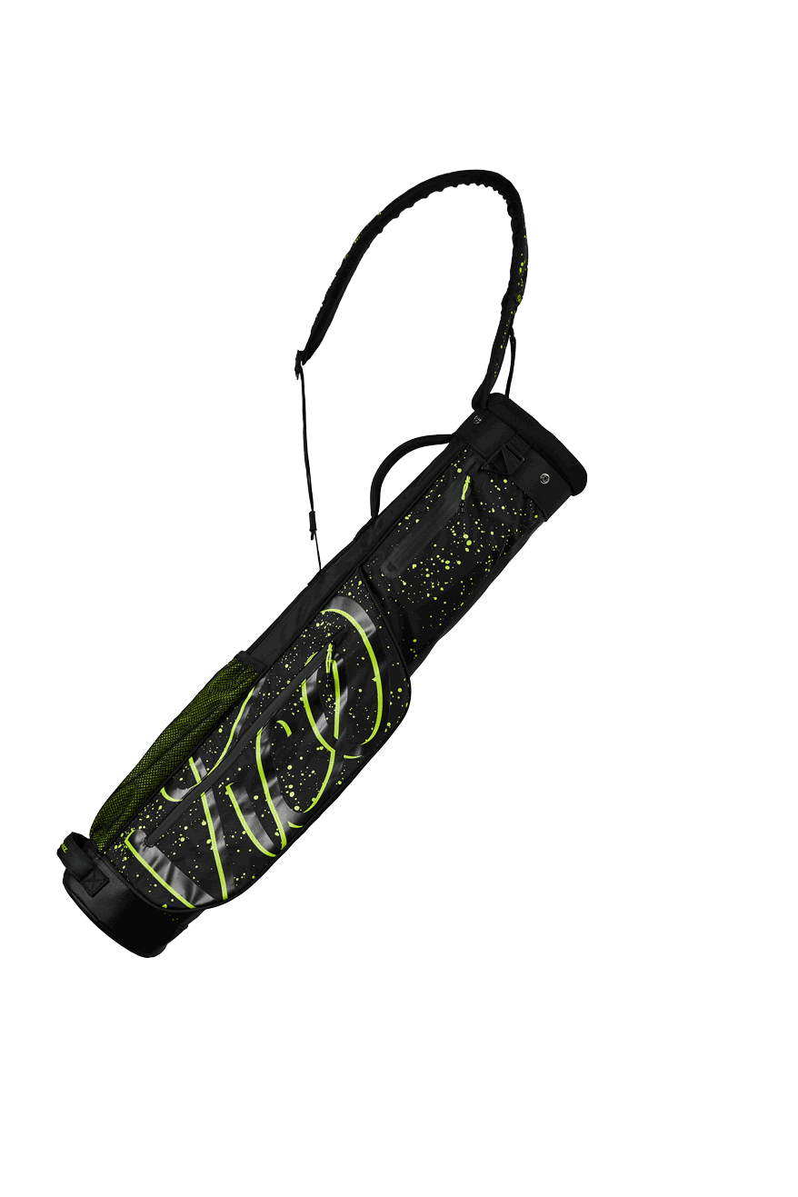 VICE GOLF MISSION Pencilbag Black / Neon Lime body 1