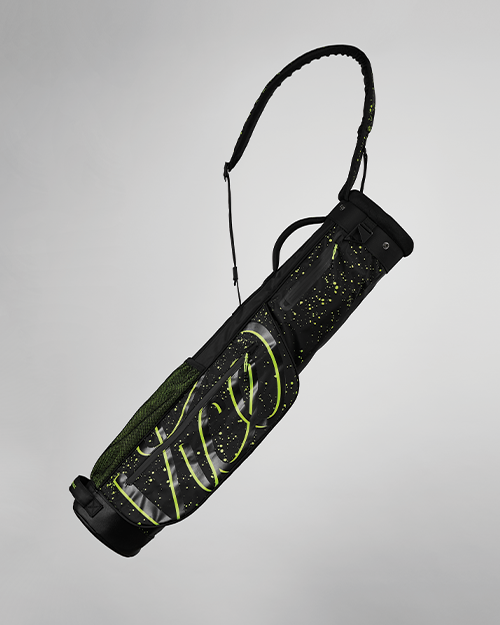 VICE GOLF MISSION Pencilbag Black / Neon Lime slider 1 mobile