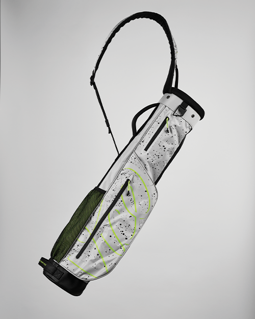 VICE GOLF MISSION Pencilbag Gray / Neon Lime slider 1 mobile