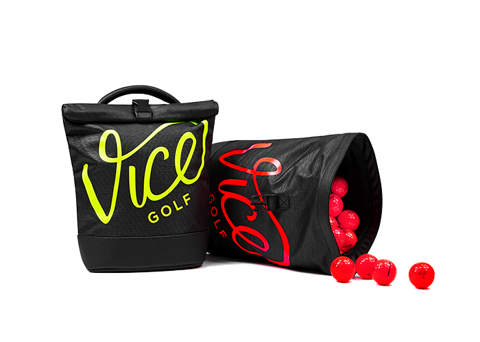 VICE GOLF SHAGBAG NEON RED body 3