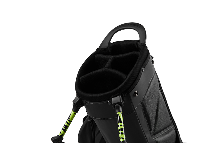 VICE GOLF SMART golfbag Black / Lime body 1