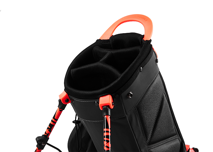 VICE GOLF SMART golfbag Black / Red body 1