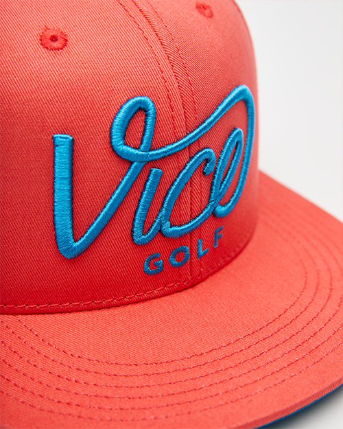 VICE GOLF Crew Cap Spiced Red slider 4 mobile