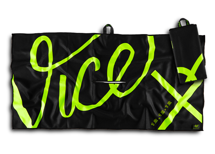 VICE GOLF SHINE SLIT TOWEL X-EDITION body 4