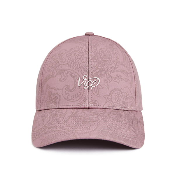 Core Flex Cap Fitted Paisley Dusty Rose
