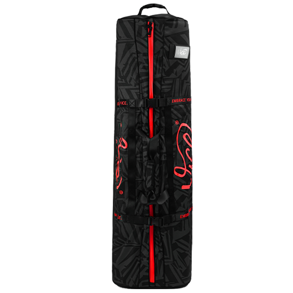 POD TRAVELCOVER BLACK / NEON RED