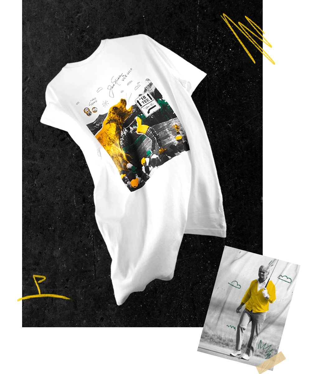 VICE GOLF T-Shirt Jack Nicklaus™ body 2
