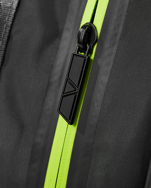 VICE GOLF CACHE Backpack Black / Neon Lime slider 4 mobile