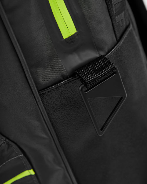 VICE GOLF CACHE Backpack Black / Neon Lime slider 6 mobile
