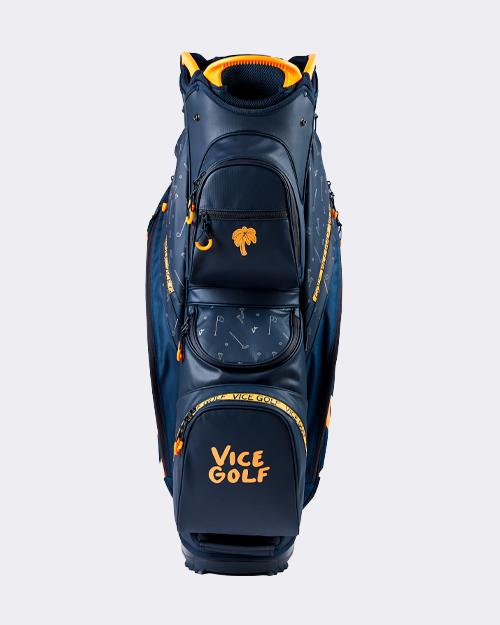 VICE GOLF CRUISER Cartbag Navy Orange slider 2 mobile