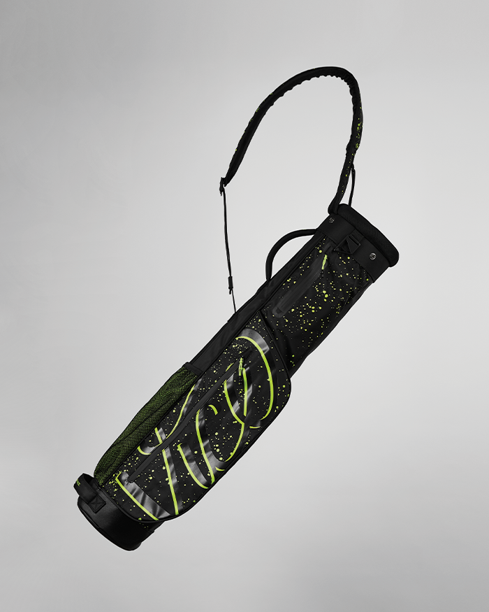 VICE GOLF MISSION Pencilbag Black / Neon Lime slider 1 desktop