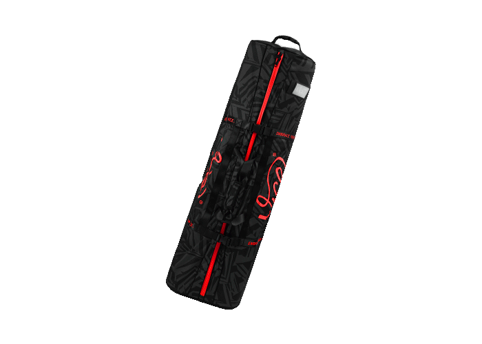 VICE GOLF POD Travelcover Black / Neon Red body 1