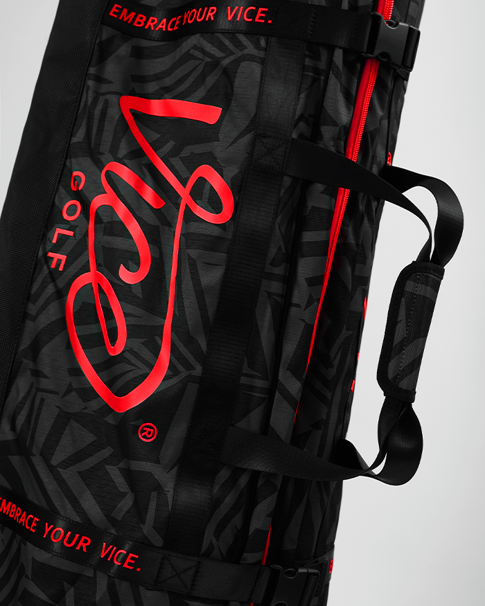 VICE GOLF POD Travelcover Black / Neon Red slider 4 desktop