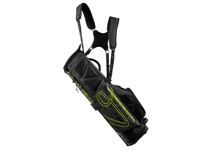 VICE GOLF SMART golfbag Black / Lime body 3