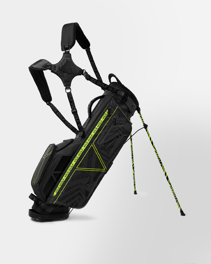 VICE GOLF SMART golfbag Black / Lime slider 1 desktop