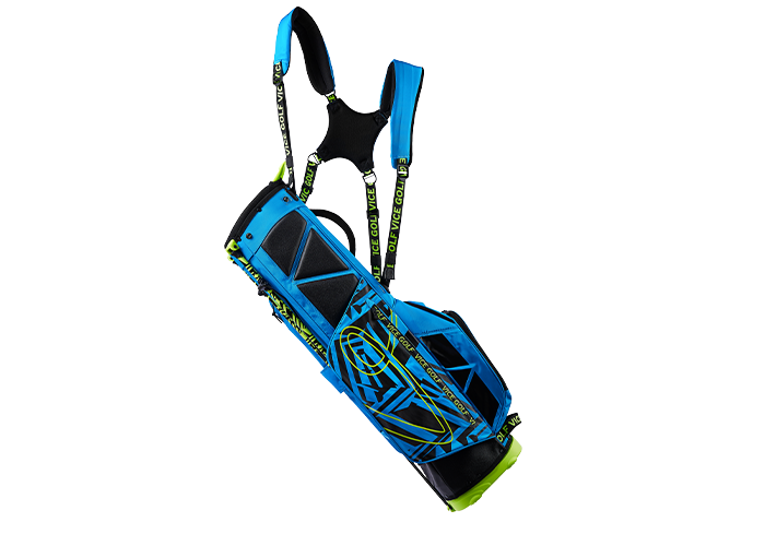 VICE GOLF SMART golfbag Blue / Lime body 3