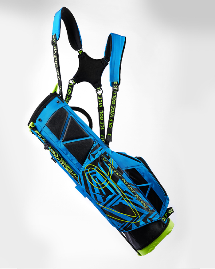 VICE GOLF SMART golfbag Blue / Lime slider 3 desktop