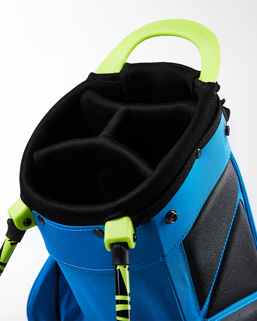 VICE GOLF SMART golfbag Blue / Lime slider 6 mobile