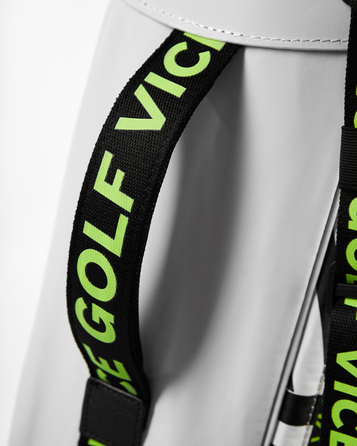 VICE GOLF SMART golfbag White / Lime slider 4 desktop