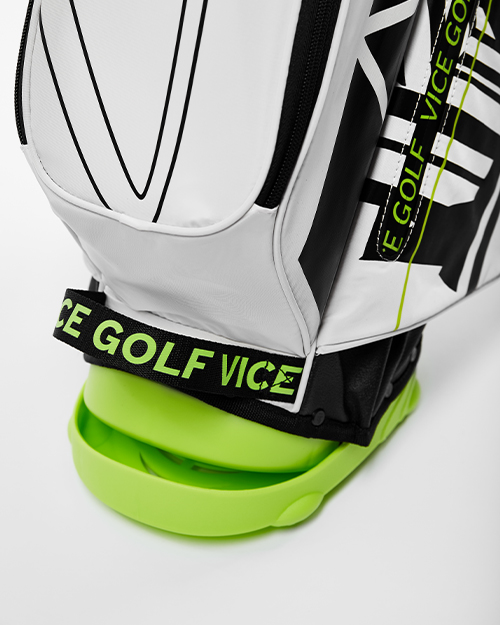 VICE GOLF SMART golfbag White / Lime slider 5 mobile