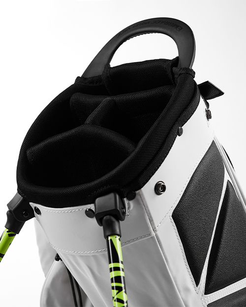 VICE GOLF SMART golfbag White / Lime slider 6 mobile